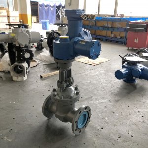 礦用電動閥門MKZ941H-40 DN150防爆（礦山、冶