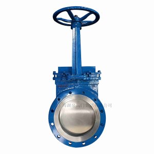 手動(dòng)刀閘閥DN65，DN80，DN150鑄鋼10公斤