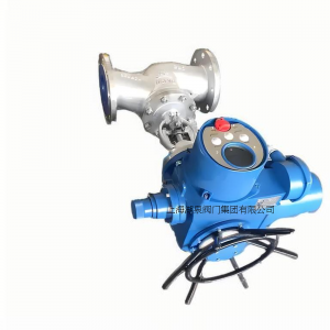 電動截止閥J941H-64  DN150（耐磨、耐高溫、