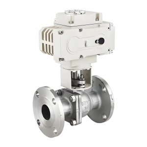 電動(dòng)球閥Q941F-16P  DN100不銹鋼304材質(zhì)