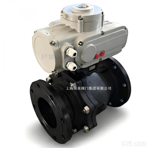 電動球閥DN50，PN10，手柄式；304不銹鋼